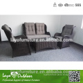 Professional Furniture Making Factory english garden outdoor wicker leisure sofa furniture set